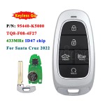 2022 Hyundai Santa Cruz / 5-Button Smart Key / PN: 95440-K5000/PN: 95440-K5002/ PN: 95440-K5010/PN: 95440-K5012/ TQ8-FOB-4F27 (AFTERMARKET)